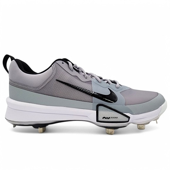 Nike Force Zoom Trout 9 Pro Baseball Cleats Mens 13‎ Gray Shoes FB2907-002 NEW - Picture 1 of 14